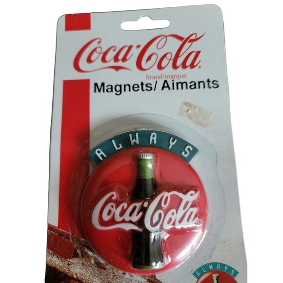 Always Coca-Cola Coke Vintage 1995 Refrigerator Magnet New Old Stock - Picture 10 of 12